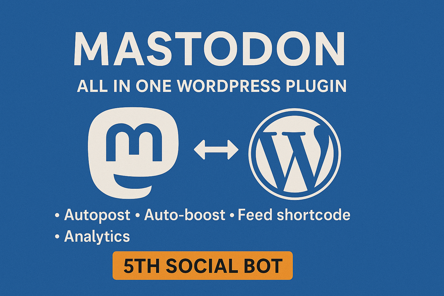 mastodon all in one wordpress plugin