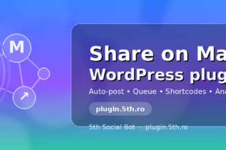 share on mastodon wordpress plugin